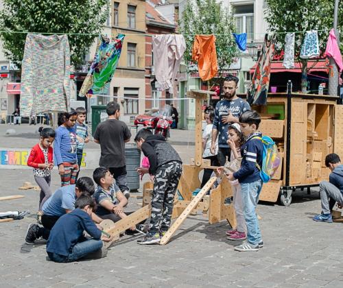 Playbox Cultureghem lokt jeugdbewegingen naar de wijken